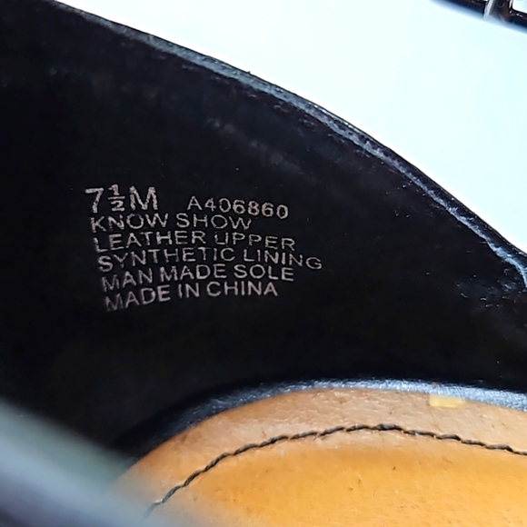 Kenneth Cole Reaction Know Show Black Strappy Sandals Size 7.5 - Picture 3 of 8